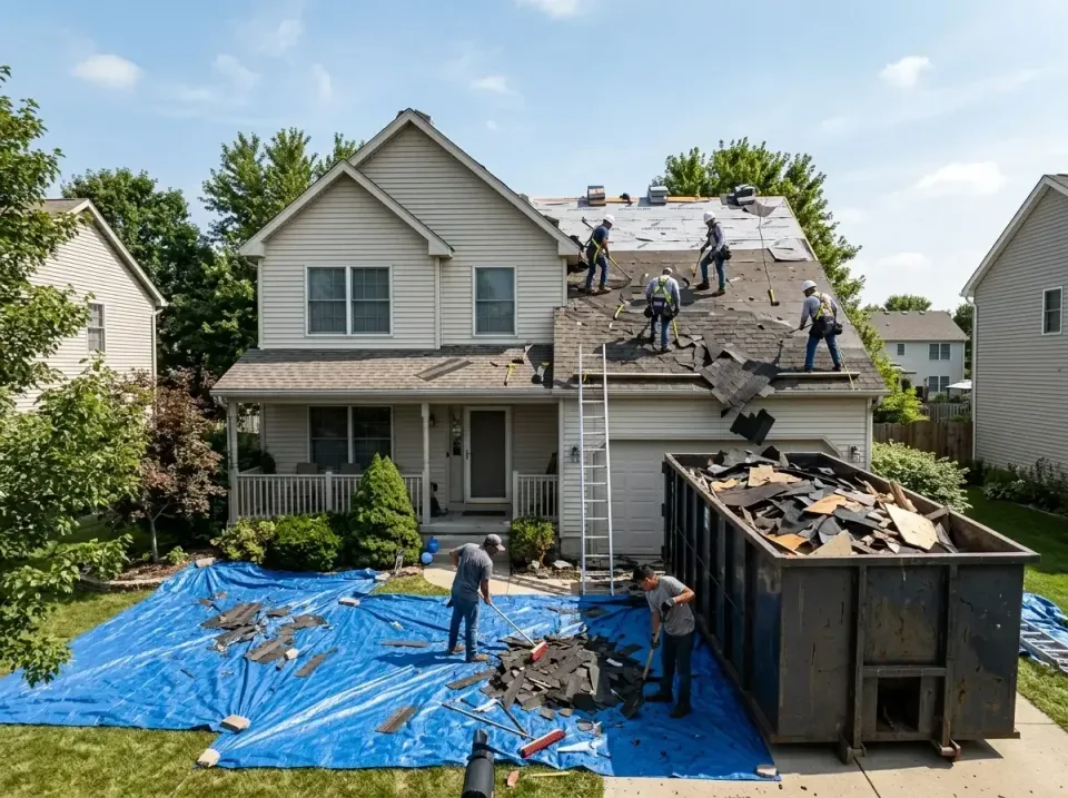 roof-replacement-debris-remova-004 — frequently asked questions, Cheapest Dumpster Rentals in Swainsboro, GA